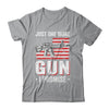 Just One More Gun I Promise Funny Patriotic Gift For Husband T-Shirt & Hoodie | Teecentury.com