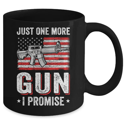 Just One More Gun I Promise Funny Patriotic Gift For Husband Mug Coffee Mug | Teecentury.com
