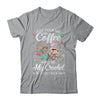 Just Pour Me My Coffee Hand Me My Crochet Funny Crocheting T-Shirt & Tank Top | Teecentury.com