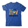 K Is For Kindergarten Teacher Leopard First Day Of School Shirt & Hoodie | teecentury
