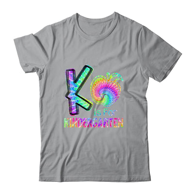 K Is For Kindergarten Teacher Tie Dye Back To School Kinder Shirt & Hoodie | teecentury