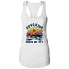 Kayaking Makes Me Wet Vintage T-Shirt & Tank Top | Teecentury.com