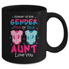 Keeper Of The Gender Aunt Loves You Baby Announcement Aunt Mug Coffee Mug | Teecentury.com