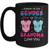 Keeper Of The Gender Grandma Loves You Baby Announcement Grandma Mug Coffee Mug | Teecentury.com