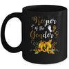 Keeper Of The Gender Reveal Baby Halloween Party Mug Coffee Mug | Teecentury.com