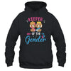 Keeper Of The Gender Reveal Tee Black Girl Or Boy Blue Pink T-Shirt & Hoodie | Teecentury.com