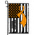Kidney Cancer Awareness America Flag Orange Ribbon Flag | Teecentury.com