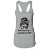 Kinda Busy Being A Chicken Mom Messy Hair In Bun T-Shirt & Tank Top | Teecentury.com