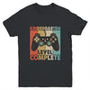 Kindergarten Graduation Level Complete Video Games Boy Kids Youth Shirt | teecentury