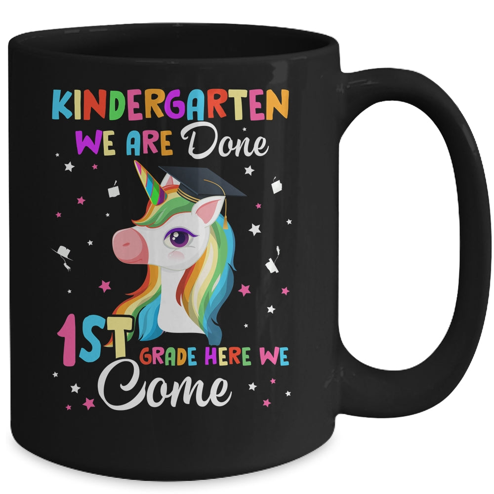 Kindergarten Graduation Magical Unicorn For Kids Girls Mug | teecentury