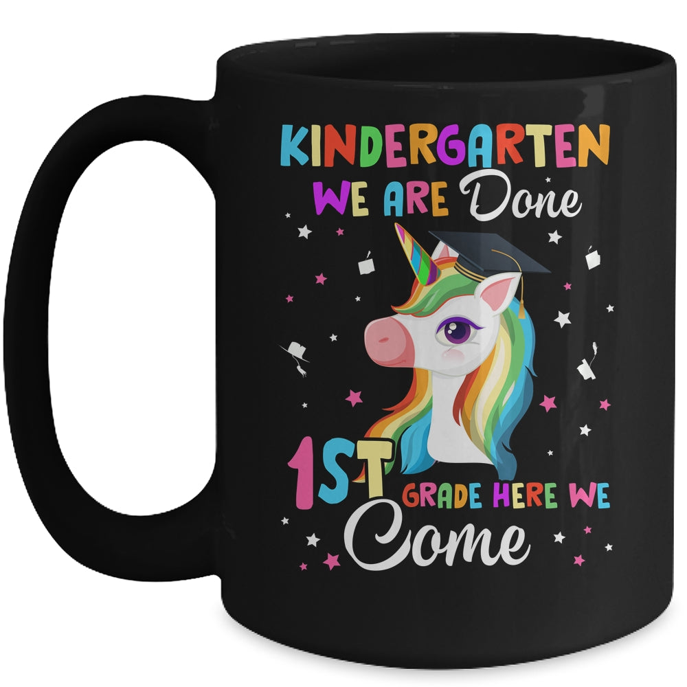 Kindergarten Graduation Magical Unicorn For Kids Girls Mug | teecentury