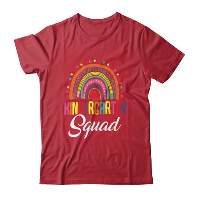 Kindergarten Squad Team For First Day Of School Teacher Kids Shirt & Hoodie | teecentury