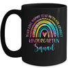 Kindergarten Teacher Squad Tie Dye Rainbow Back To School Mug Coffee Mug | Teecentury.com