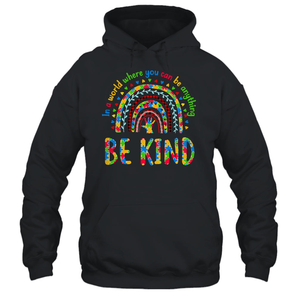 Kindness Autism Awareness Rainbow World Autism Awareness Day Shirt & Hoodie | teecentury