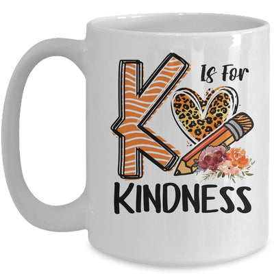 Kindness Unity Day Orange No Bullying Teachers Kids Mug | teecentury