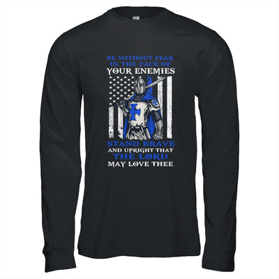 Knight Templar Police Officer Be Without Fear Crusader Men T-Shirt & Hoodie | Teecentury.com