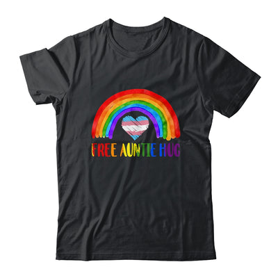 LGBTQ Free Auntie Hugs Gay Pride LGBT Rainbow Mother's Day Shirt & Tank Top | teecentury