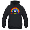 LGBTQ Free Auntie Hugs Gay Pride LGBT Rainbow Mother's Day Shirt & Tank Top | teecentury