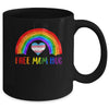 LGBTQ Free Mom Hugs Gay Pride LGBT Rainbow Mother's Day Mug | teecentury