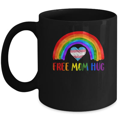 LGBTQ Free Mom Hugs Gay Pride LGBT Rainbow Mother's Day Mug | teecentury