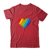 LGBT Gay Pride Flag Heart LGBTQ Shirt & Tank Top | teecentury