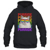 LGBT Purride Gay Pride Rainbow Cat Lover Funny T-Shirt & Tank Top | Teecentury.com