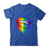 LGBT Rainbow Shirt Lips Pride Gay Homosexual Lesbian T-Shirt & Tank Top | Teecentury.com