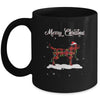 Labrador Christmas Red Plaid Dog Lover Pajama Family Gift Mug Coffee Mug | Teecentury.com