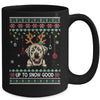 Labrador Dog Reindeer Ugly Christmas Xmas Mug Coffee Mug | Teecentury.com