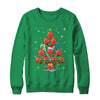 Lacrosse Christmas Tree Santa Pickleball X Mas Lights Shirt & Sweatshirt | teecentury