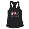 Lacrosse Player Girls Peace Love Lacrosse Women T-Shirt & Tank Top | Teecentury.com