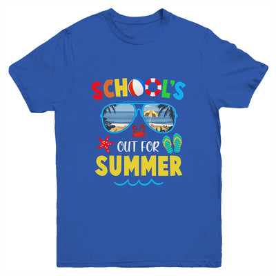 Last Day Of School Schools Out For Summer Vacation Youth Youth Shirt | Teecentury.com