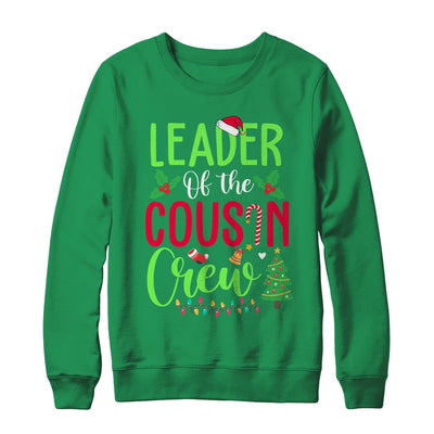 Leader Of The Cousin Crew Funny Christmas Family Gifts T-Shirt & Sweatshirt | Teecentury.com