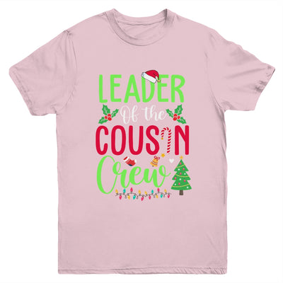 Leader Of The Cousin Crew Funny Christmas Family Gifts Youth Youth Shirt | Teecentury.com