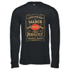 Legends Born In March 1958 65 Years Old 65th Birthday Shirt & Hoodie | teecentury