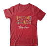 Leopard 2nd Grade Teacher Second Grade Back to School T-Shirt & Hoodie | Teecentury.com