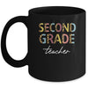 Leopard 2nd Grade Teacher Second Grade Back to School Mug Coffee Mug | Teecentury.com