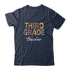 Leopard 3rd Grade Teacher Third Grade Back to School T-Shirt & Hoodie | Teecentury.com