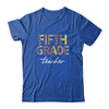 Leopard 5th Grade Teacher Fifth Grade Back to School T-Shirt & Hoodie | Teecentury.com