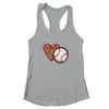 Leopard Baseball Love Heart Baseball Lover Baseball Season T-Shirt & Tank Top | Teecentury.com