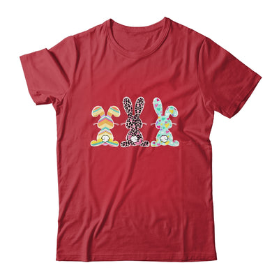 Leopard Easter Bunny Rabbit Cute Happy Easter Day Girls Shirt & Tank Top | teecentury
