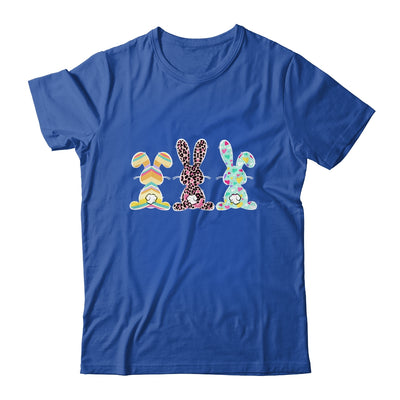 Leopard Easter Bunny Rabbit Cute Happy Easter Day Girls Shirt & Tank Top | teecentury