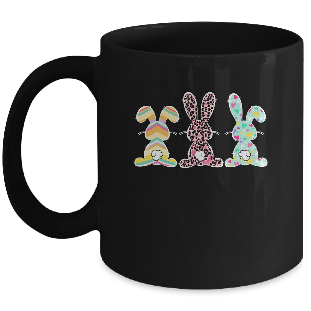 Leopard Easter Bunny Rabbit Cute Happy Easter Day Girls Mug | teecentury