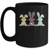 Leopard Easter Bunny Rabbit Cute Happy Easter Day Girls Mug | teecentury