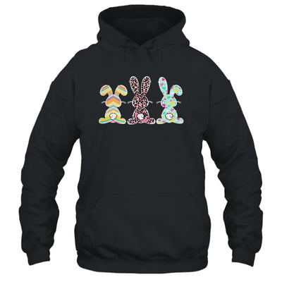 Leopard Easter Bunny Rabbit Cute Happy Easter Day Girls Shirt & Tank Top | teecentury