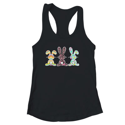 Leopard Easter Bunny Rabbit Cute Happy Easter Day Girls Shirt & Tank Top | teecentury
