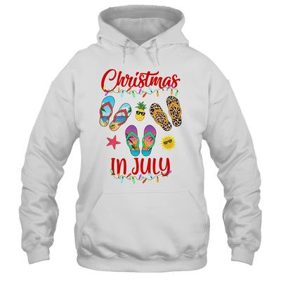 Leopard Flip Flop Christmas In July Xmas Summer Lover T-Shirt & Tank Top | Teecentury.com