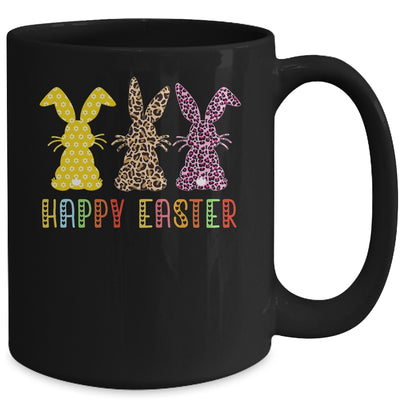 Leopard Happy Easter For Teen Girls Women Easter Day Bunny Mug | teecentury
