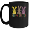 Leopard Happy Easter For Teen Girls Women Easter Day Bunny Mug | teecentury