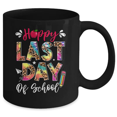Leopard Happy Last Day Of School Teacher Students Graduation Mug | teecentury